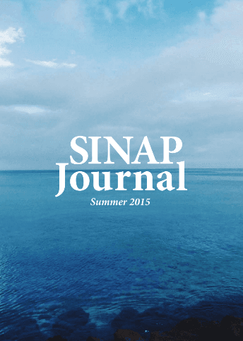 表紙 SINAP Journal Summer 2015 水平線の写真