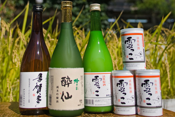 酔仙の酒。「芳醇にして飲み飽きしない酒」所謂、矛盾の追求を酒造りの永遠のテーマとしている酔仙酒造