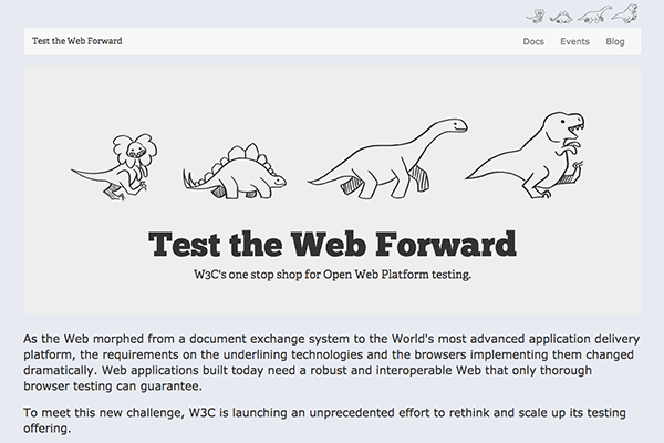 Test the Web Forwardサイト