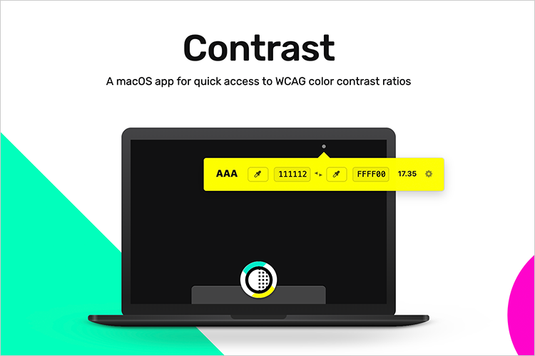 色の確認ツール「Contrast」